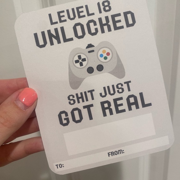 Level 18 unlocked 4x5 card stock cash card money holder - Picture 3 of 3